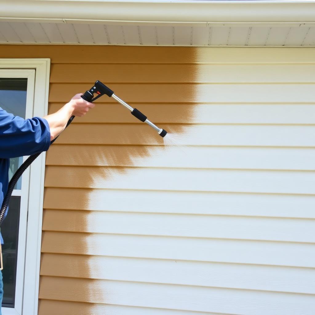 Soft Washing Siding